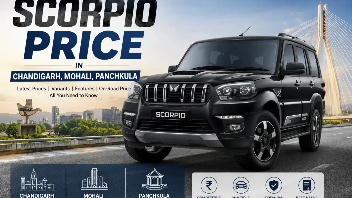Scorpio Price In Chandigarh Mohali Panchkula